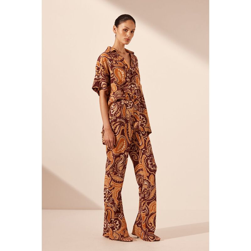 Shona Joy Zahra Silk Bias Cut Pant image number 3